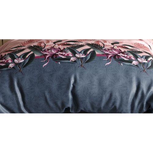 Housse Couette + 2 Taies 220 X 240 Cm Flore