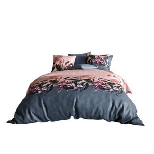 Housse Couette + 2 Taies 240 X 260 Cm Flore