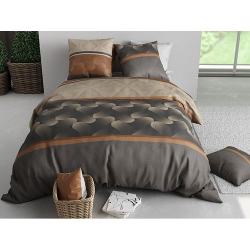 Housse Couette + 2 Taies 220 X 240 Cm Jespa