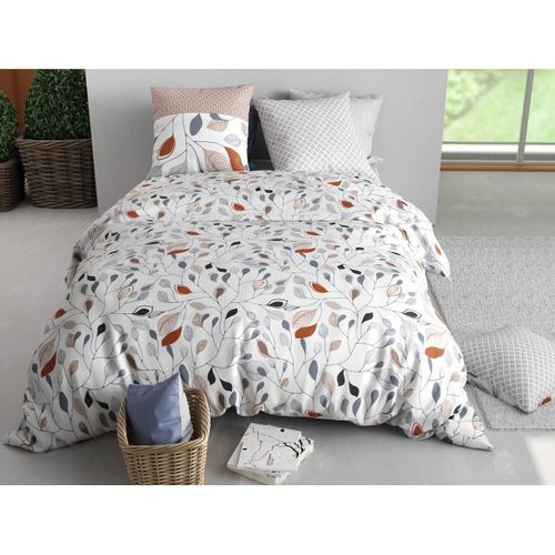 Housse Couette + 2 Taies 220 X 240 Cm Floria