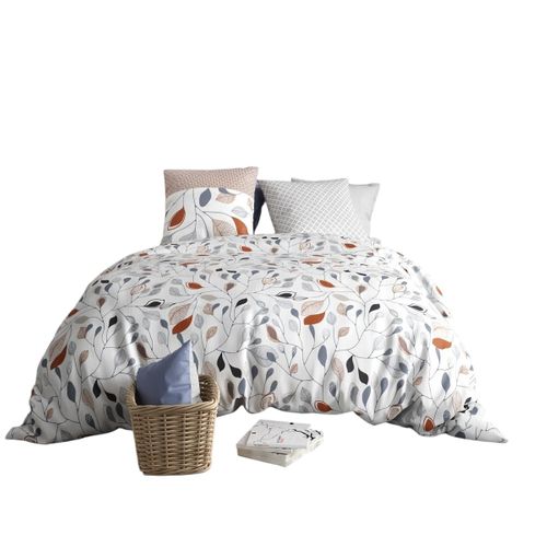 Housse Couette + 2 Taies 220 X 240 Cm Floria