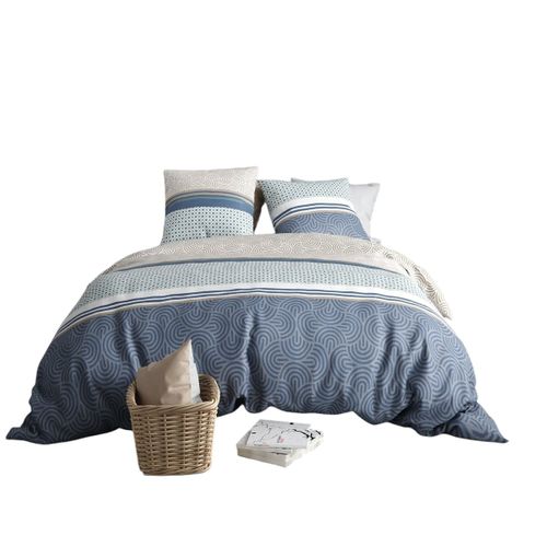 Housse Couette + 2 Taies 240 X 260 Cm Canopia