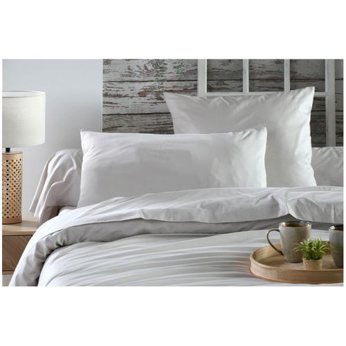 1 Taie De Traversin Percale De Coton Uni 45 X 185 Cm Elysee Lin