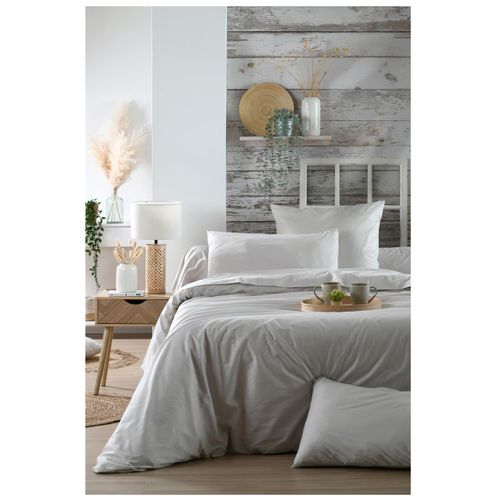 1 Taie De Traversin Percale De Coton Uni 45 X 185 Cm Elysee Lin