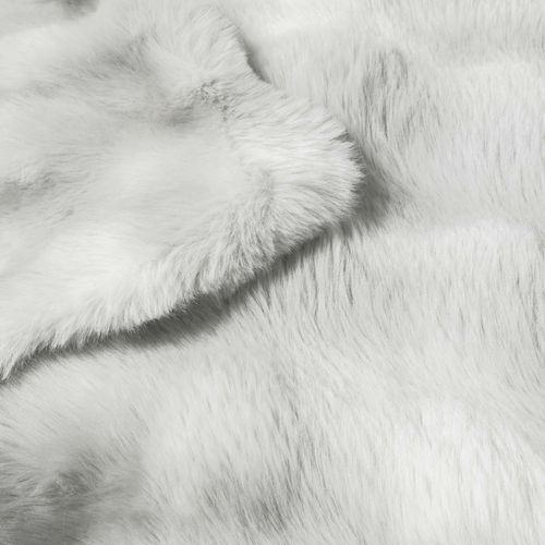 Plaid Effet Peluche Et Polaire 125 X 150 Cm Mountain Gris