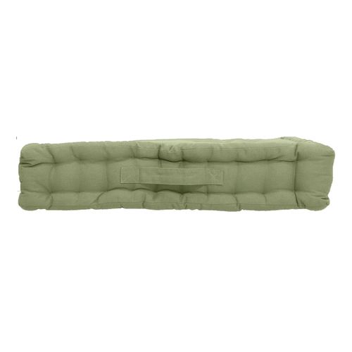 Coussin De Sol Uni 50 X 50 Cm Panama Vert Olive