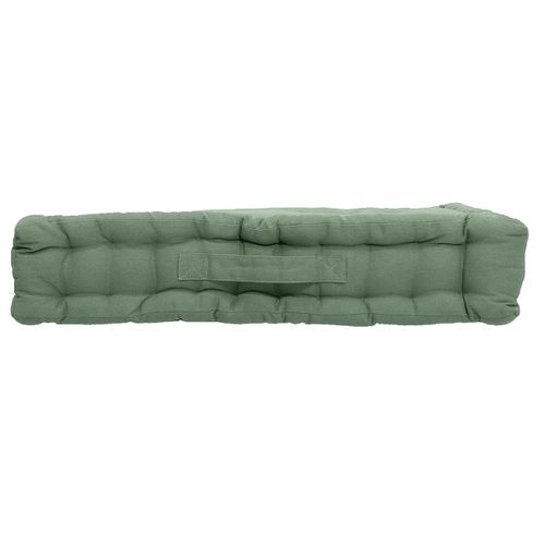 Coussin De Sol Uni 50 X 50 Cm Panama Vert Argile