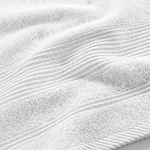 Serviette Ou Drap De Bain En Coton 90 X 150 Cm Tendresse Blanc