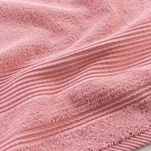 Serviette Ou Drap De Bain En Coton 90 X 150 Cm Tendresse Rose