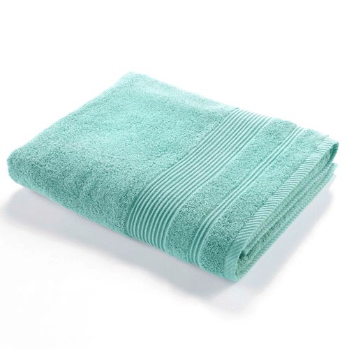 Serviette Ou Drap De Bain En Coton 90 X 150 Cm Tendresse Vert D Eau