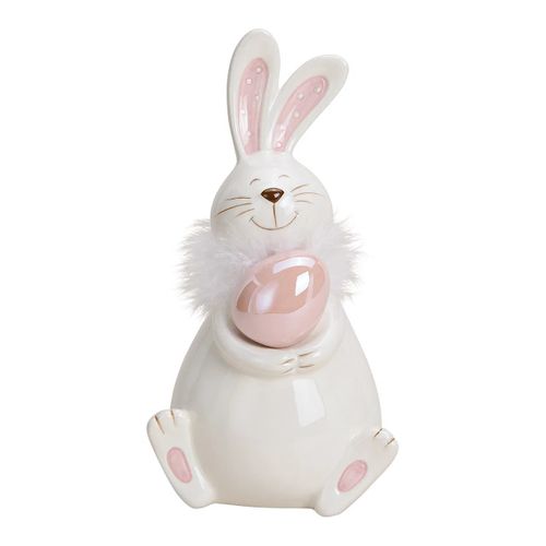 Décoration Un Lapin De Pâques En Céramique