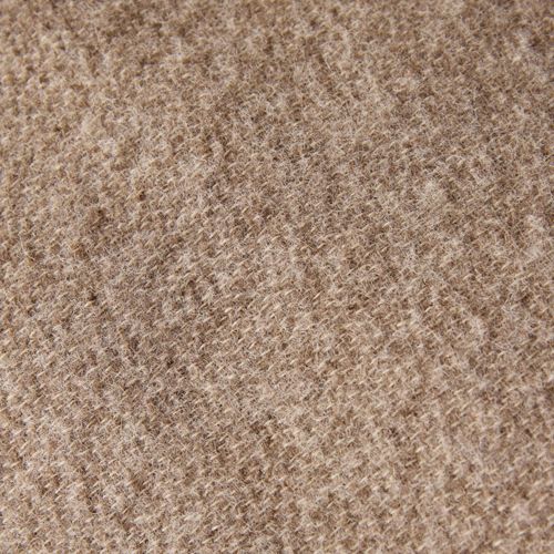 Couverture Chaude 240x260 Marron Taupe En Laine