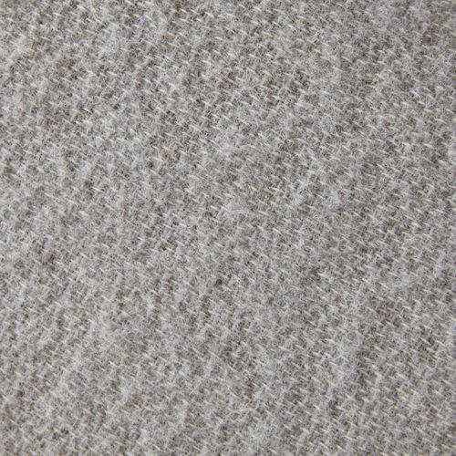 Couverture Laine Naturelle - 240x260 Cm - Gris Souris