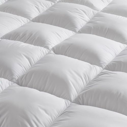 Couette Percale - Chaude 200 X 200 Cm Blanc