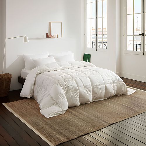 Couette Percale - Legere 200 X 200 Cm Blanc