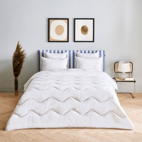 Couette Anti-acariens - Temperee 200 X 200 Cm Blanc