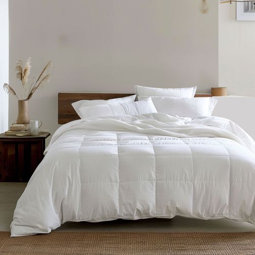 Couette Soie - Legere 240 X 280 Cm Blanc