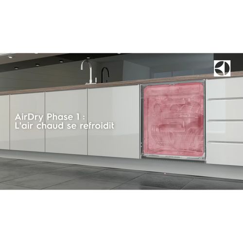 Lave-vaisselle Tout Intégrable 60cm Eea27400l - Séchage Airdry - 9.9l/cycle - 44db