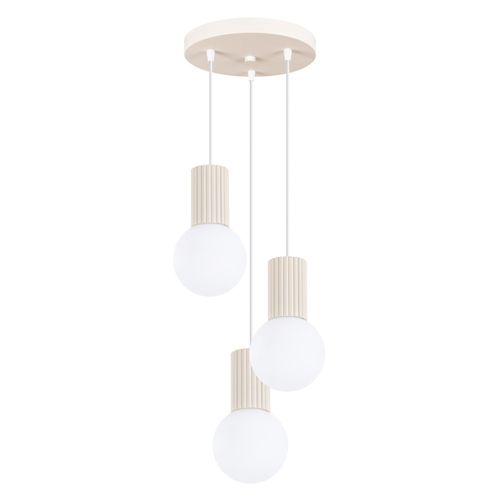 Lampe Suspendue Orbis 3p Beige