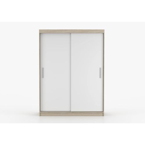Armoire Elsinore 150 Cm - Chêne - Blanc