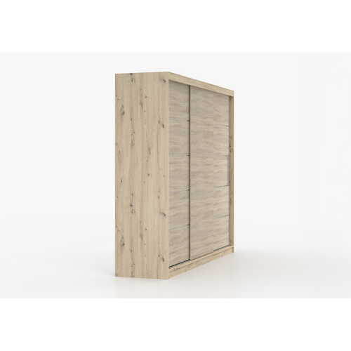 Armoire Eolia 250 Cm - Effet Bois - Chêne