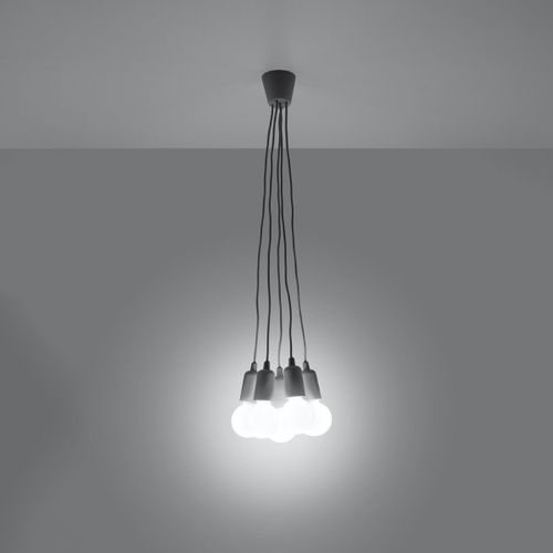 Lampe Suspendue Dione 5 Gris