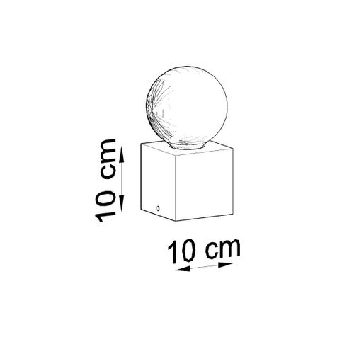 Lampe De Table Azimuth En Bois
