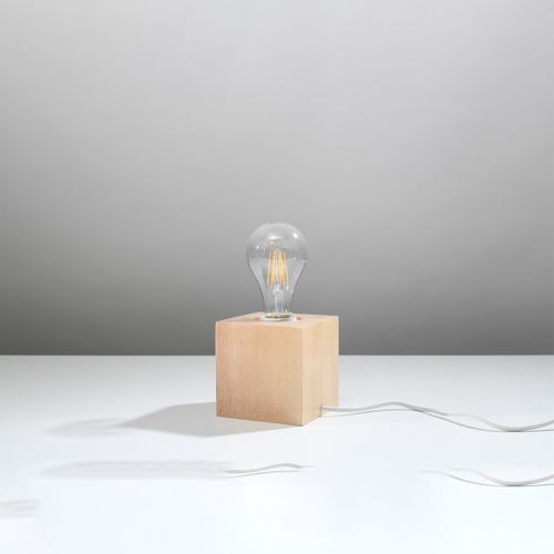 Lampe De Table Azimuth En Bois