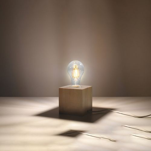 Lampe De Table Azimuth En Bois