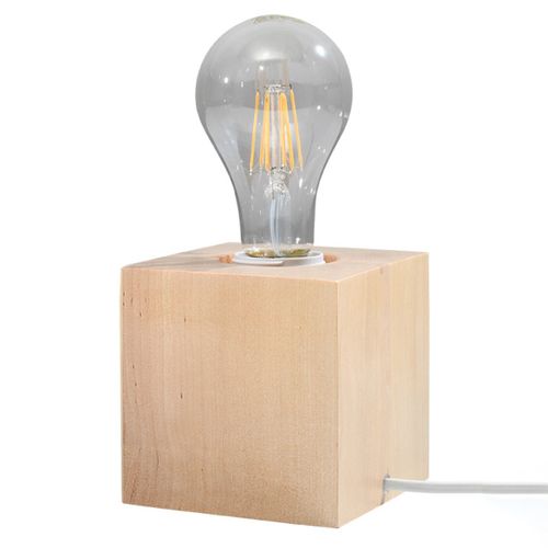 Lampe De Table Azimuth En Bois