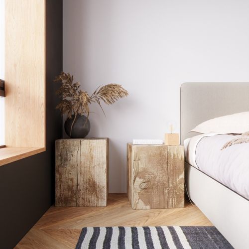 Lampe De Table Azimuth En Bois