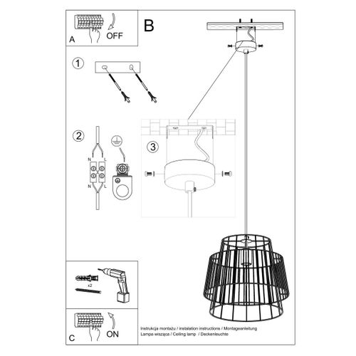 Lampe Pendante Gateway Blanc
