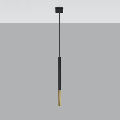 Lampe Suspendue Mizar 1 Noir-doré