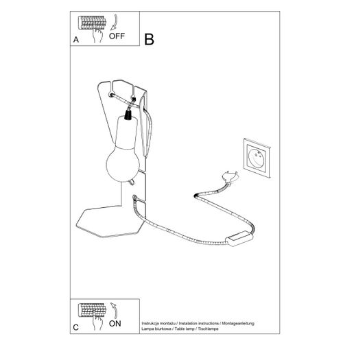 Lampe De Table Albireo Blanc