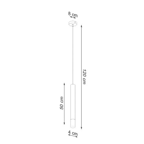 Lampe Suspendue Ziva 1 Blanc