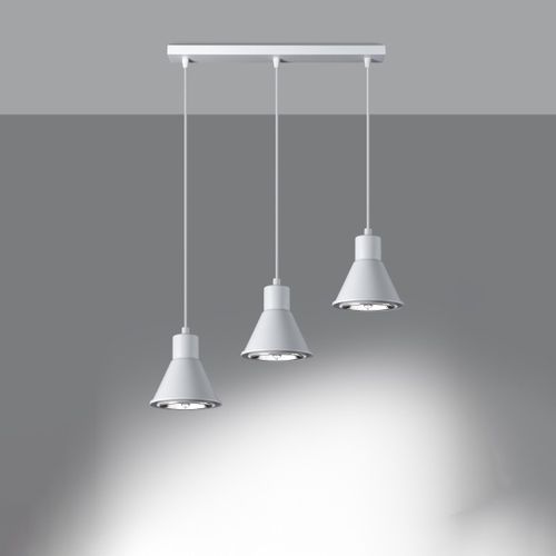 Lampe Pendante Taleja 3 Blanc [es111]