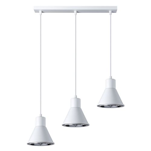 Lampe Pendante Taleja 3 Blanc [es111]