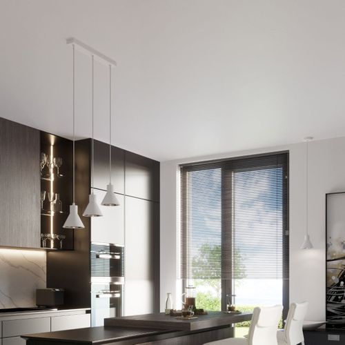 Lampe Pendante Taleja 3 Blanc [es111]