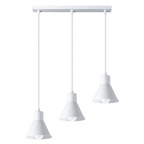 Lampe Pendante Yara 3 Blanche [e27].