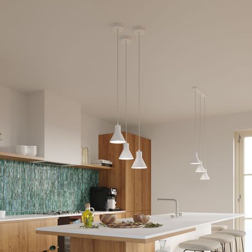 Lampe Pendante Yara 1 Blanc [e27].
