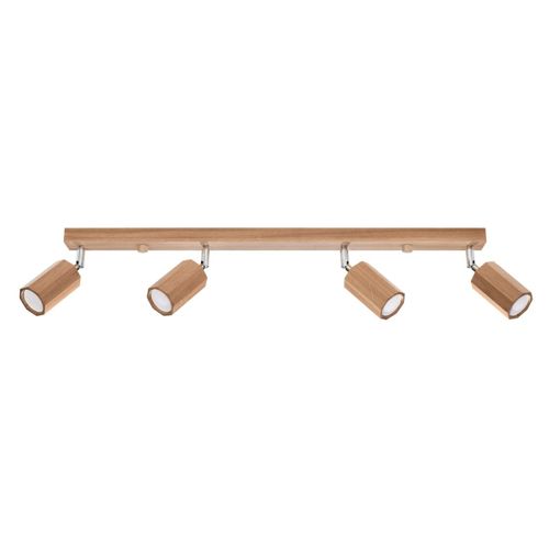 Plafonnier Tyrian 4 Chêne