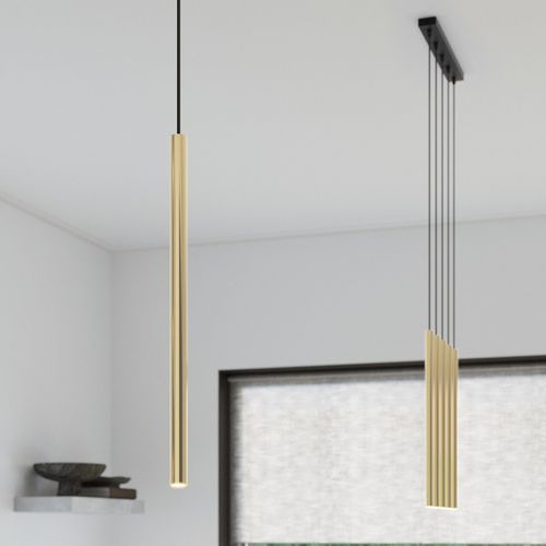 Lampe Suspendue Novastel 1 Or Poli