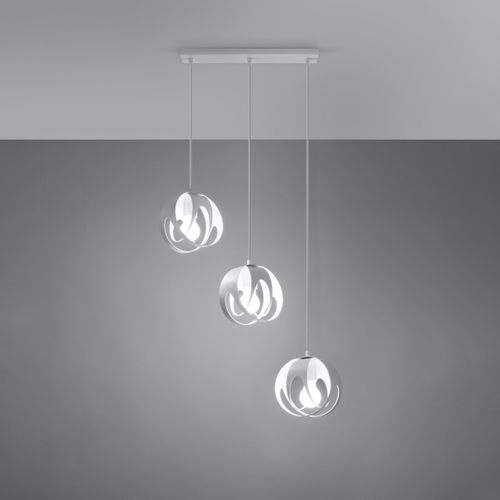 Lampe Pendante Alden 3l Blanc