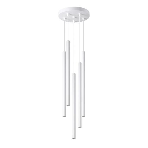 Lampe Suspendue Novastel 5p Blanc
