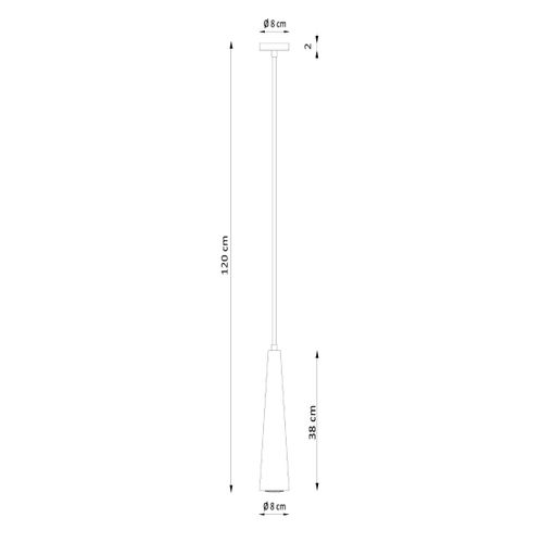 Lampe Suspendue Lucia 1 En Bois Naturel
