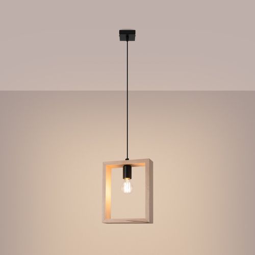 Lampe Suspendue Astrelis Bois Naturel