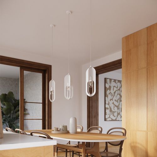 Lampe Suspendue Nucleus 1 Blanc