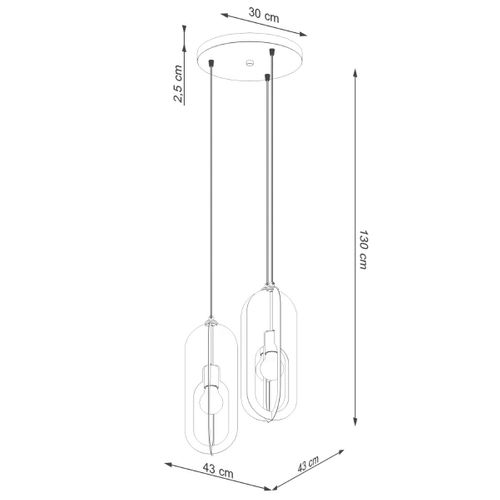 Lampe Suspendue Nucleus 1 Blanc