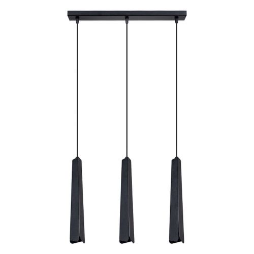 Lampe Suspendue Prismatica 3l Noir