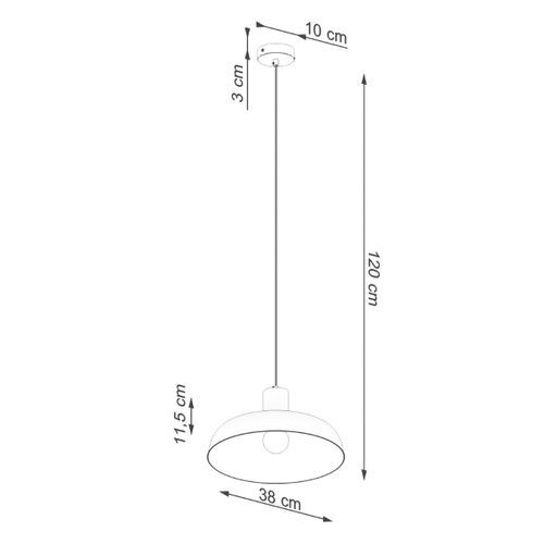 Lampe Suspendue Indus Blanc